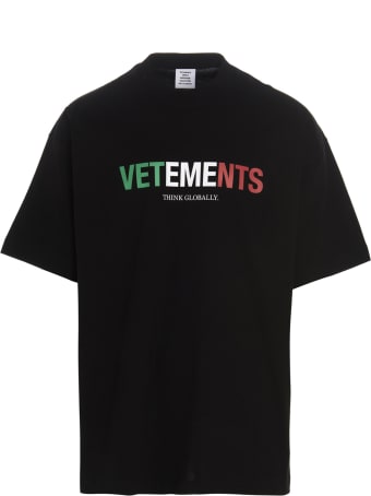 VETEMENTS 'italy Logo' T-shirt