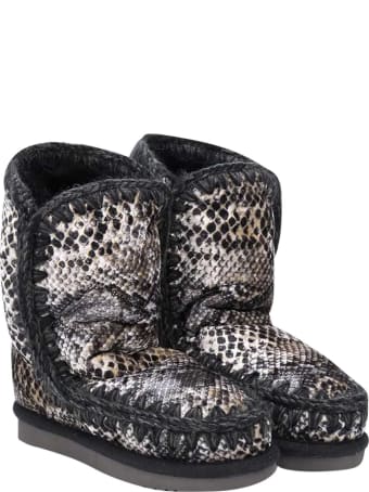 Mou Gray Eskimo Boots