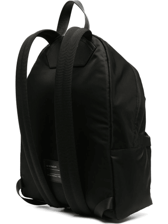 Givenchy Black Backpack With Logo Print