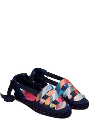 Castañer by Paul Smith Jean C Ps 001 Espadrilles In Blue Canvas