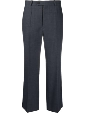 Maison Margiela Dark Grey Cotton Trousers