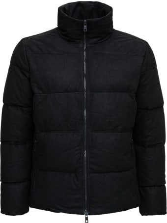 Giorgio Brato Nabuc Black Suede Down Jacket