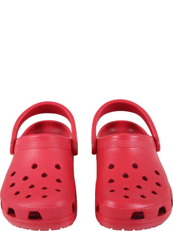 Crocs Sandales Bleues Clair Pour Enfants Avec Nuages