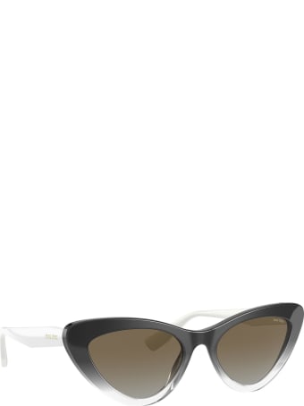 Miu Miu Eyewear Miu Miu Mu 01vs Black Gradient Sunglasses