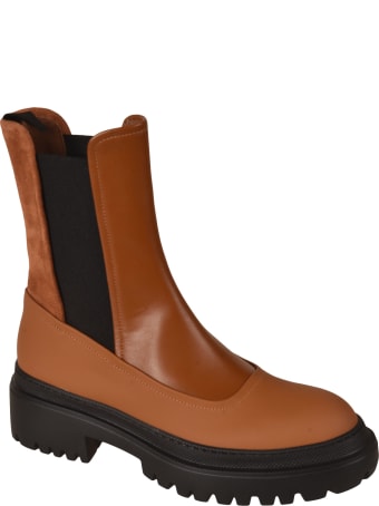 L'Autre Chose Elastic Sided Ankle Boots