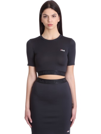 Fila Cylin T-shirt In Black Polyester