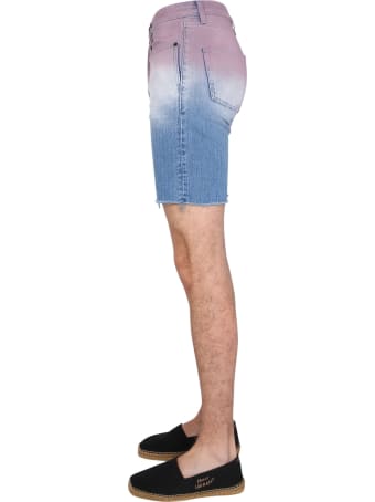 Saint Laurent Degraded Print Bermuda