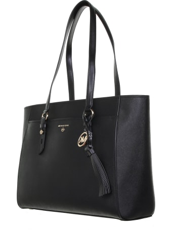 MICHAEL Michael Kors Tote Bag In Black Leather