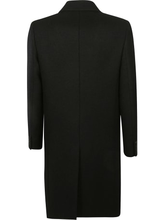 Saint Laurent Classic Plain Buttoned Coat