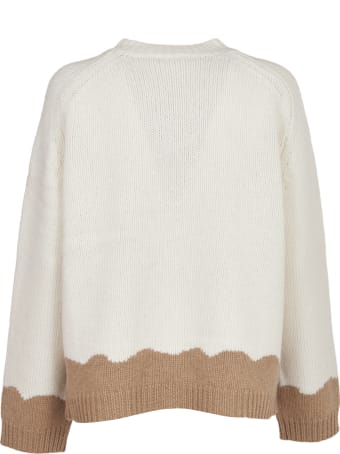 SEMICOUTURE Sweater With Labrador Inlay