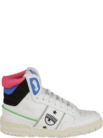 Chiara Ferragni Flirting Eye Logo High Sneakers