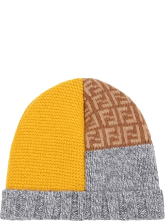 Fendi Multicolor Hat For Baby Boy
