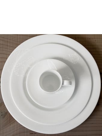 Taitù Set of 4 Salad Plates - Bianco&Bianco Collection