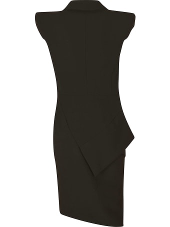 Les Hommes Blazer Zip Dress