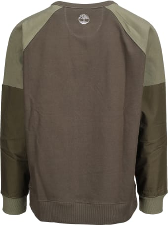 Timberland Panelled Crew Neck Sweatshirt