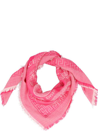 Young Versace 'medusa Dots' Shawl