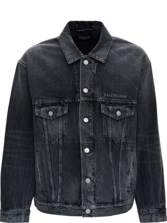 Balenciaga Trompe L'oeil Denim Jacket