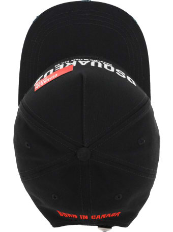 Dsquared2 D&d Red Tag Baseball Cap