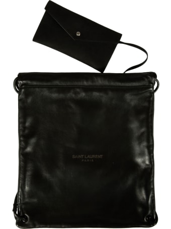 Saint Laurent Drawstring Backpack