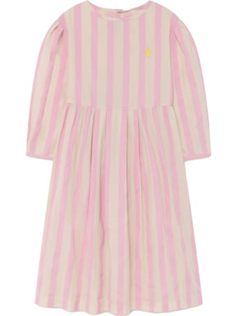 The Animals Observatory Multicolor Dress For Girl With Logo