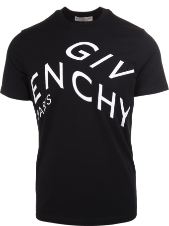 Givenchy Refracted-design Logo-embroidered T-shirt