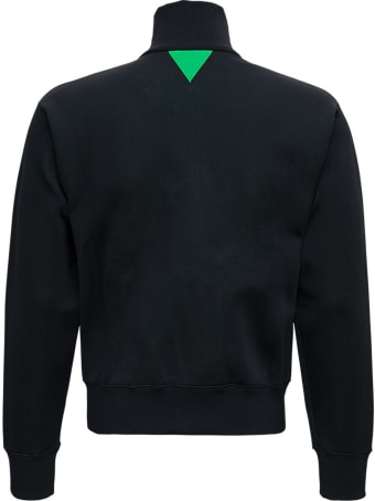 Bottega Veneta Bicolor Sweatshirt In Viscose Blend