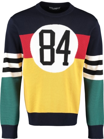 Dolce & Gabbana Crew-neck Wool Sweater