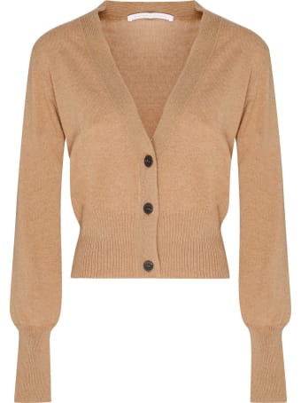Saverio Palatella Rhum Beige Cashmere Cardigan