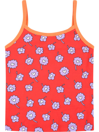 Stella McCartney Kids Multicolor Set For Girl With Multicolor Flowers