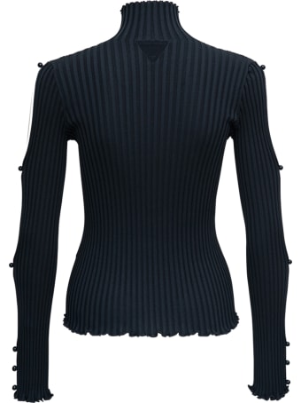 Bottega Veneta Long Sleeve Shirt With Cut Out Details