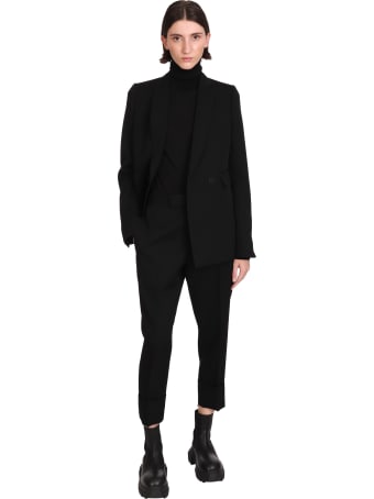 Sapio Blazer In Black Wool