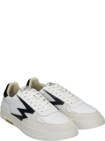 M.O.A. master of arts Sneakers In White Leather