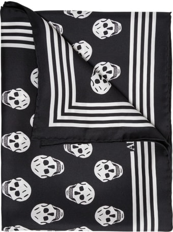 Alexander McQueen Silk Skull Scarf