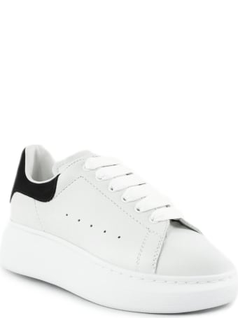 Alexander McQueen White Leather Sneakers