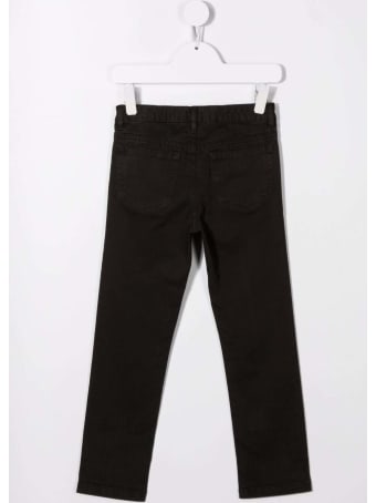 Il Gufo Five Pockets Black Jeans Denim