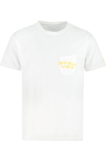 Universal Works Logo Cotton T-shirt