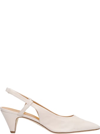 Fabio Rusconi Pumps In Beige Leather