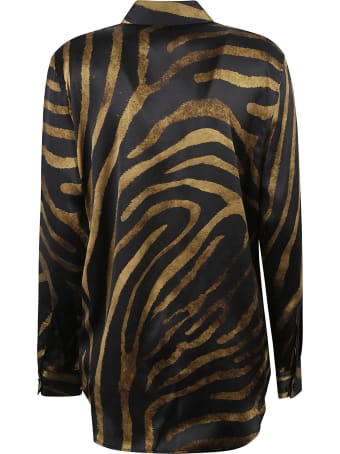 Equipment Animal Print Shirt