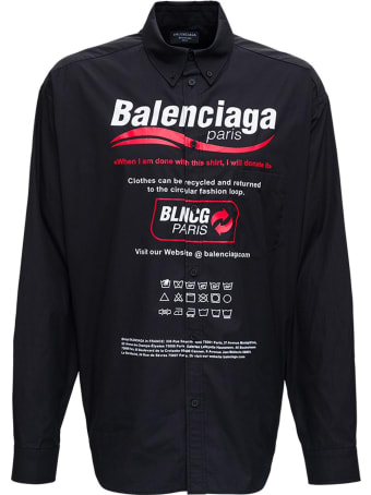 Balenciaga L/s Large Fit Shirt
