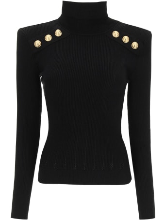 Balmain Sweater With Buttons