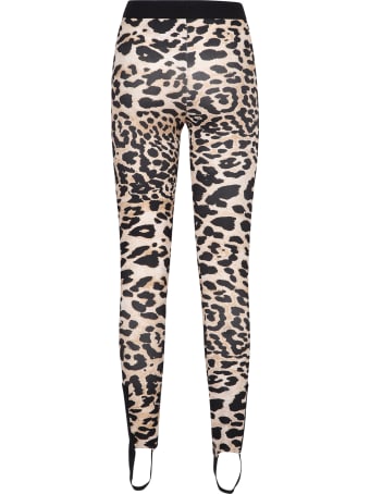 Paco Rabanne Leopard Print Leggings