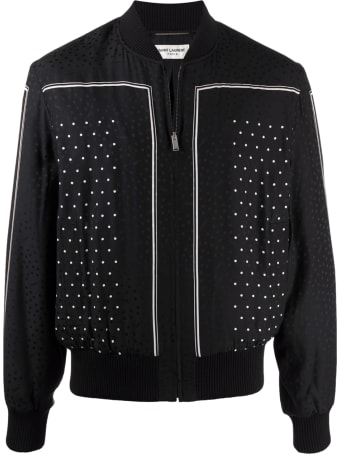 Saint Laurent Teddy Carre Foulard