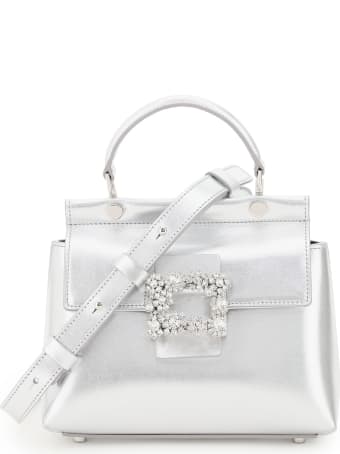Roger Vivier Cabas Mini Bag Viv Flowers