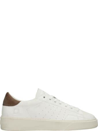 D.A.T.E. Levante Sneakers In White Leather