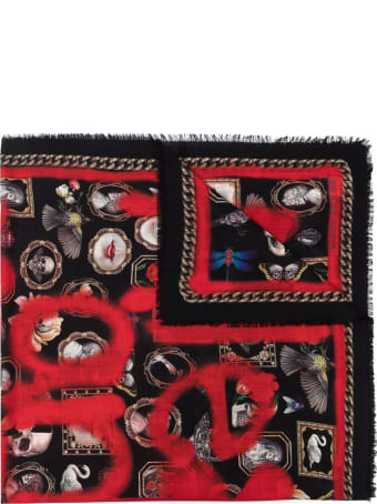 Alexander McQueen Shawl Vandalized Cam