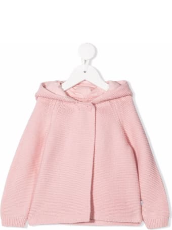 Stella McCartney Kids Pink Knit Cardigan With Ears Detail