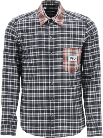 Dolce & Gabbana Tartan Flannel Shirt