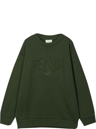 Fendi Unisex Green Sweater