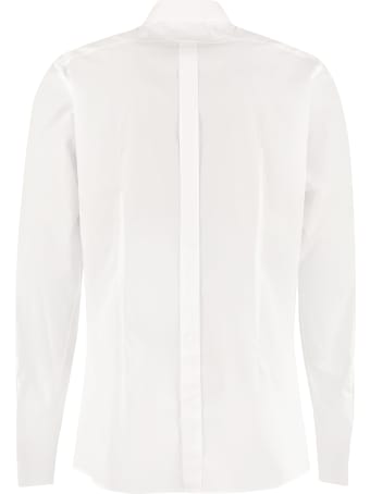 Dolce & Gabbana Poplin Tuxedo Shirt