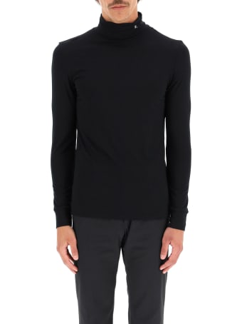 Raf Simons High Neck Jersey Sweater